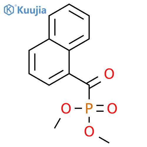 Dimethoxyphosphoryl(naphthalen-1-yl)methanone structure