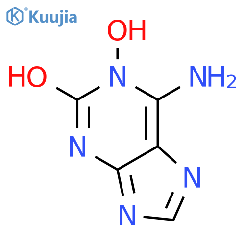 1-Hydroxyisoguanine structure