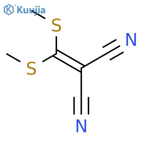 2-Di(methylthio)methylidenemalononitrile structure