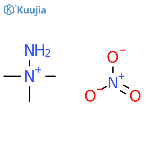 Hydrazinium, 1,1,1-trimethyl-, nitrate structure