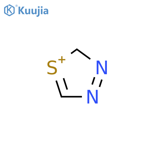 2H-1,3,4-Thiadiazol-1-ium structure