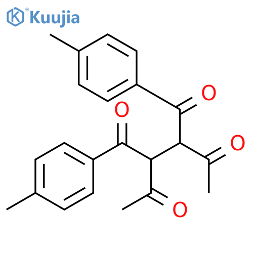 2,5-HEXANEDIONE, 3,4-BIS(4-METHYLBENZOYL)- structure