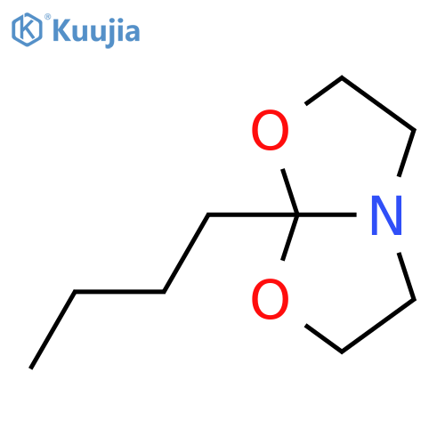 7aH-Oxazolo[2,3-b]oxazole, 7a-butyltetrahydro- structure