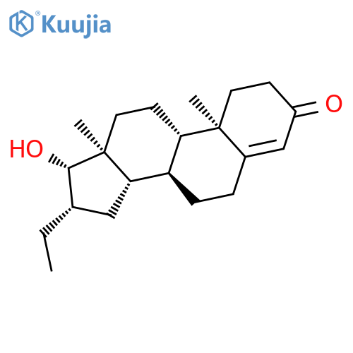 Androst-4-en-3-one, 16-ethyl-17-hydroxy-, (16b,17b)- structure