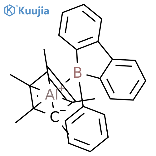 [(C5Me5)Al(9-phenyl-9-borafluorene)] structure