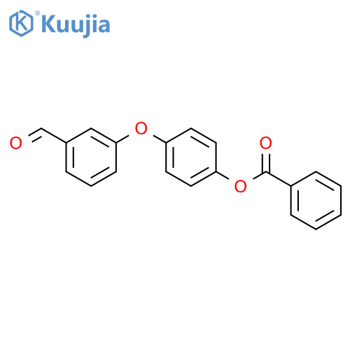 Benzaldehyde, 3-[4-(benzoyloxy)phenoxy]- structure