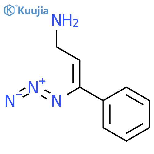 2-Propen-1-amine, 3-azido-3-phenyl-, (2Z)- structure