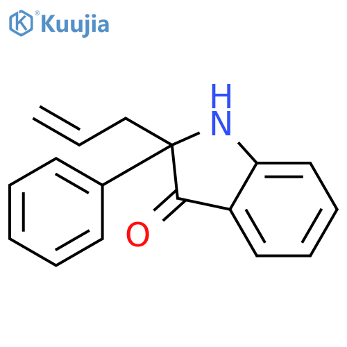 3H-Indol-3-one, 1,2-dihydro-2-phenyl-2-(2-propenyl)- structure