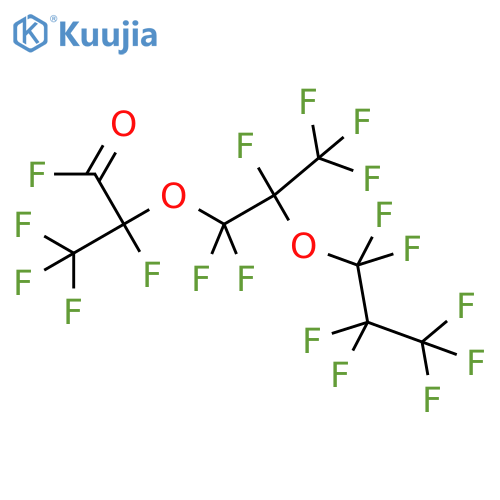 Propionyl fluoride, tetrafluoro-2-(hexafluoro-2-(heptafluoropropoxy)propoxy)- (8ci) structure