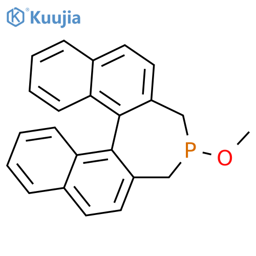 3H-DINAPHTHO[2,1-C:1',2'-E]PHOSPHEPIN, 4,5-DIHYDRO-4-METHOXY- structure