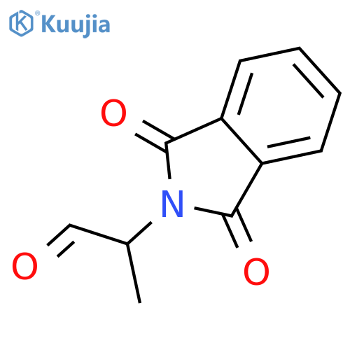 (s)-a-phthalimidopropionaldehyde structure