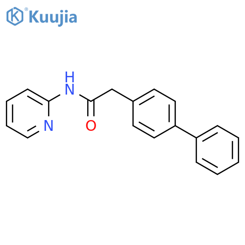 [1,1'-Biphenyl]-4-acetamide,N-2-pyridinyl- structure