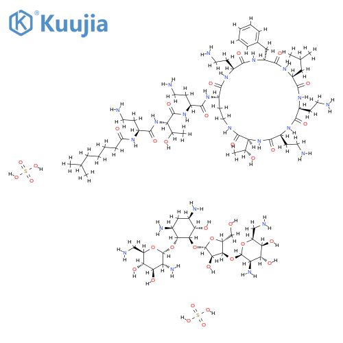 Neomycin,sulfate (salt),mixt. with polymyxin B sulfate (salt) structure