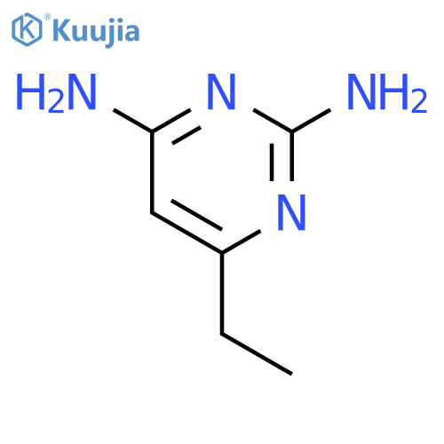6-Ethylpyrimidine-2,4-diamine structure