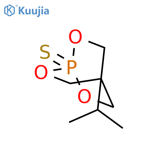 4-(propan-2-yl)-2,6,7-trioxa-1-phosphabicyclo[2.2.2]octane 1-sulfide structure