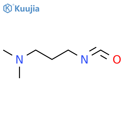 (3-isocyanatopropyl)dimethylamine structure
