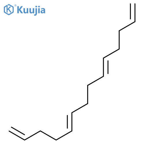 1,5,9,13-Tetradecatetraene structure