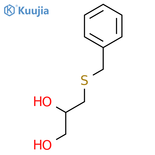 1,2-Propanediol, 3-[(phenylmethyl)thio]- structure