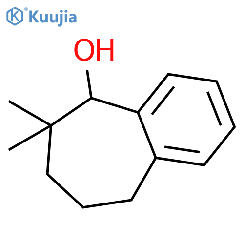 5H-Benzocyclohepten-5-ol, 6,7,8,9-tetrahydro-6,6-dimethyl- structure