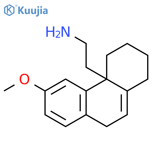 (±)-1,3,4,9-Tetrahydro-6-methoxy-4a(2H)-phenanthreneethanamine structure