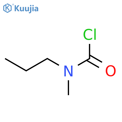 N-methyl-N-propylcarbamoyl chloride structure