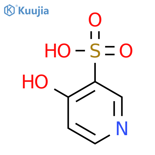 4-Hydroxy-3-pyridinesulfonic Acid structure