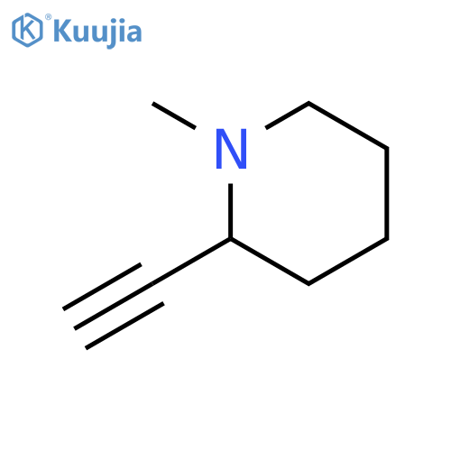 PIPERIDINE, 2-ETHYNYL-1-METHYL- structure