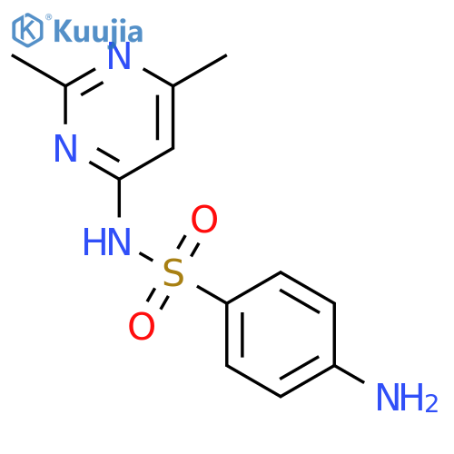 Sulfisomidin structure