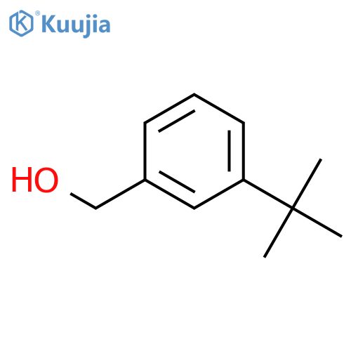 (3-tert-butylphenyl)methanol structure