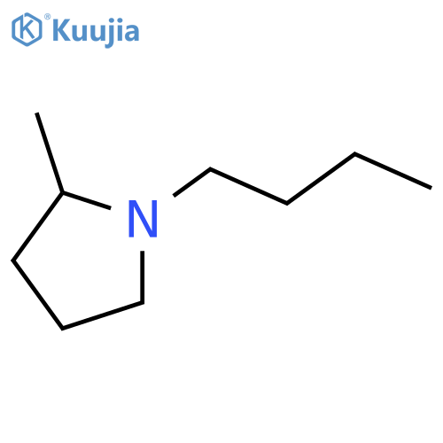 PYRROLIDINE, 1-BUTYL-2-METHYL- structure
