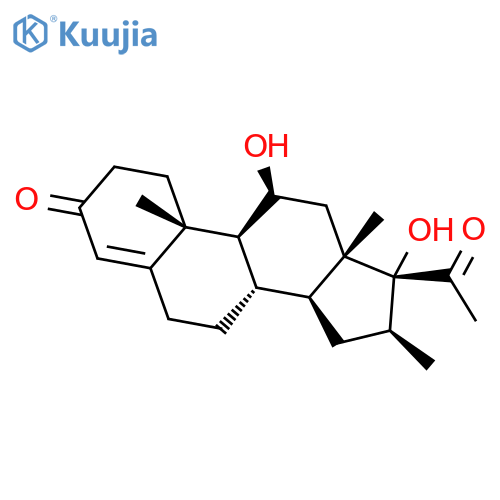 Pregn-4-ene-3,20-dione, 11,17-dihydroxy-16-methyl-, (11b,16b)- structure