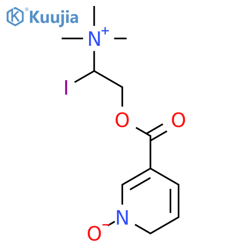 Ethanaminium,N,N,N-trimethyl-2-[[(1-oxido-3-pyridinyl)carbonyl]oxy]-, iodide (1:1) structure