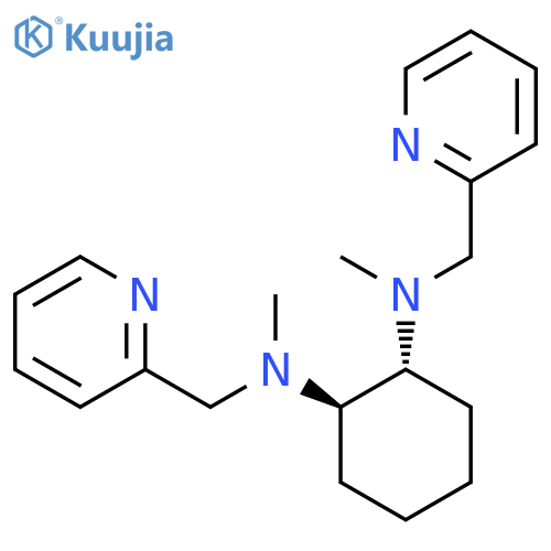 (1R,2R)-1beta,2alpha-Bis(2-pyridylmethylmethylamino)cyclohexane structure
