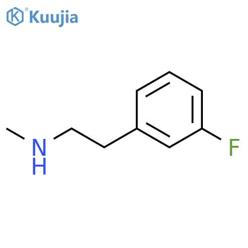 N-Methyl-2-(3-fluorophenyl)ethanamine structure