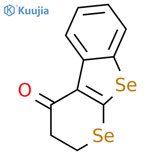 4H-Selenino[2,3-b][1]benzoselenophen-4-one, 2,3-dihydro- structure