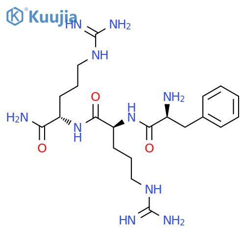 L-Argininamide, L-phenylalanyl-L-arginyl- structure