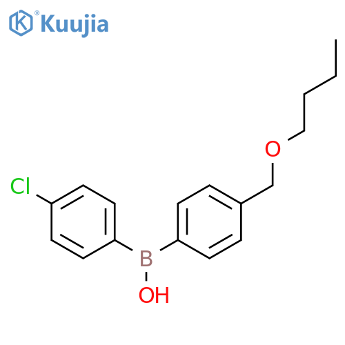 BORINIC ACID, [4-(BUTOXYMETHYL)PHENYL](4-CHLOROPHENYL)- structure