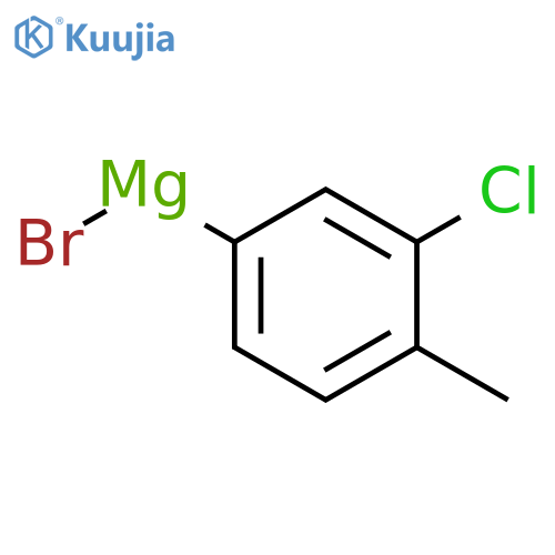Magnesium, bromo(3-chloro-4-methylphenyl)- structure