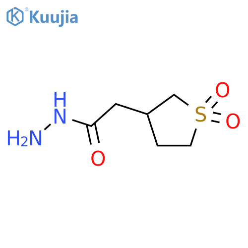 2-(1,1-dioxo-1λ?-thiolan-3-yl)acetohydrazide structure