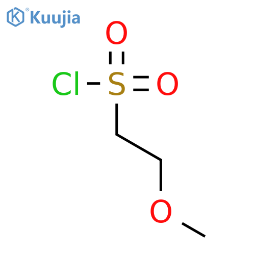 2-methoxyethane-1-sulfonyl chloride structure