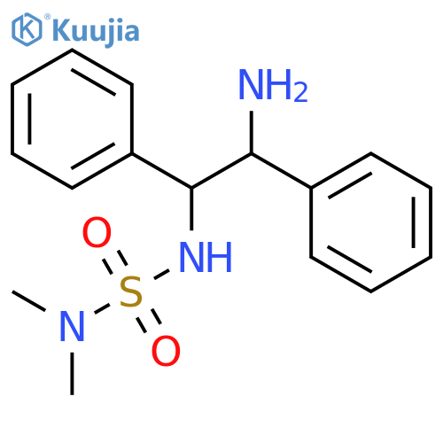 Sulfamide, N'-[(1S,2S)-2-amino-1,2-diphenylethyl]-N,N-dimethyl- structure