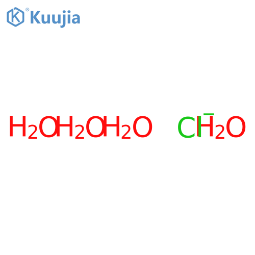 Chloride, tetrahydrate structure