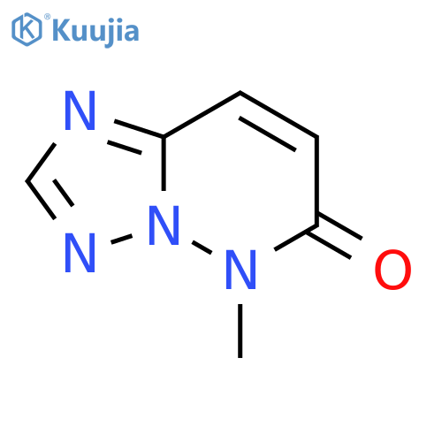 [1,2,4]Triazolo[1,5-b]pyridazin-6(5H)-one, 5-methyl- structure