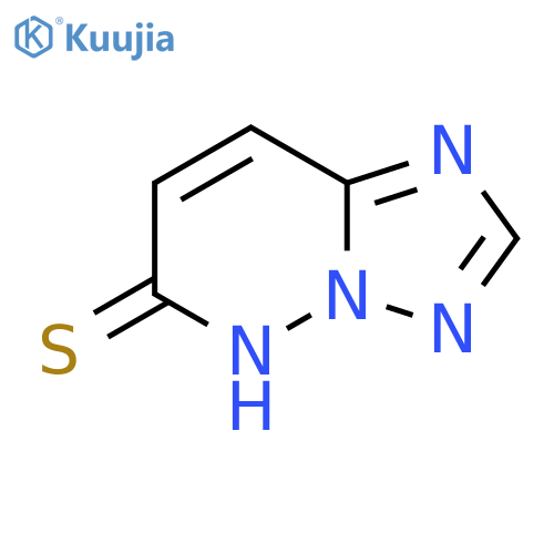 [1,2,4]Triazolo[1,5-b]pyridazine-6-thiol structure