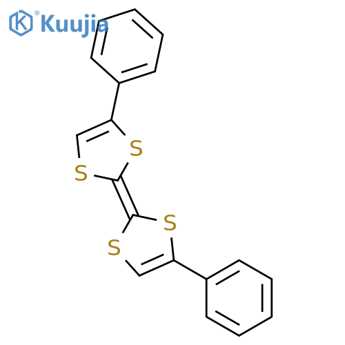 1,3-Dithiole,4-phenyl-2-(4-phenyl-1,3-dithiol-2-ylidene)- structure
