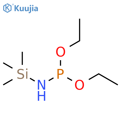 PHOSPHORAMIDOUS ACID, (TRIMETHYLSILYL)-, DIETHYL ESTER structure