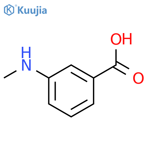 3-(Methylamino)benzoic acid structure