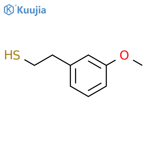 2-(3-methoxyphenyl)ethane-1-thiol structure
