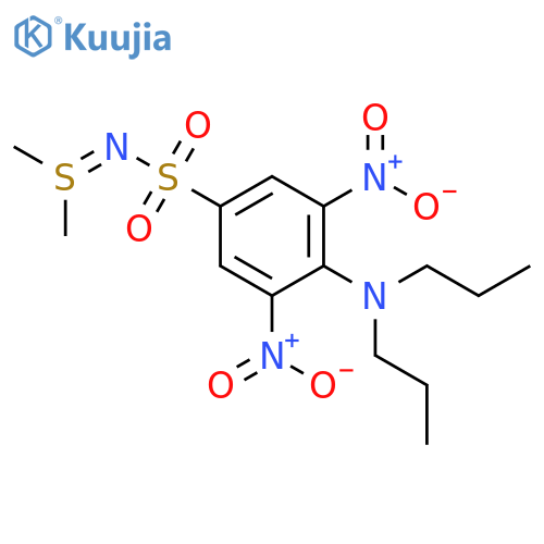 Benzenesulfonamide,N-(dimethyl-l4-sulfanylidene)-4-(dipropylamino)-3,5-dinitro- structure