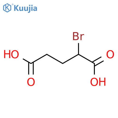 2-Bromopentanedioic Acid structure